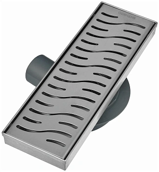 Трап душевой GERHANS K80410-30 с горизонтальным выходом 30*10 Gerhans